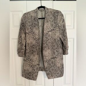 Babaton Power Blazer - Snakeskin Print